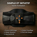 Ceinture chauffante massante dos & lombaires – Vitalion