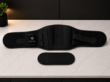 Ceinture Vitalion dépliée avec son coussinet lombaire amovible